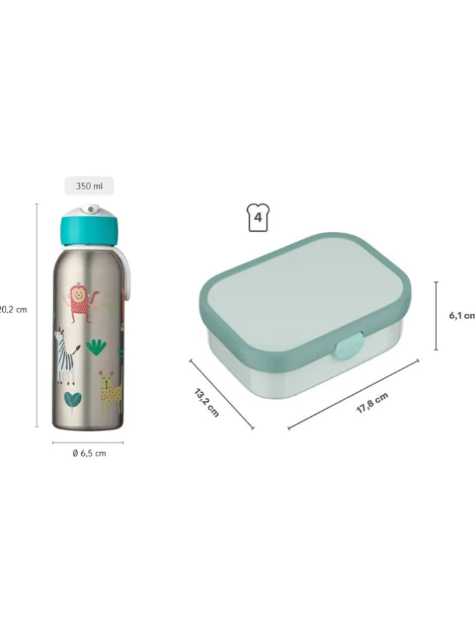 2er Set Lunchset mit Thermoflasche Campus in Fairy Wonders