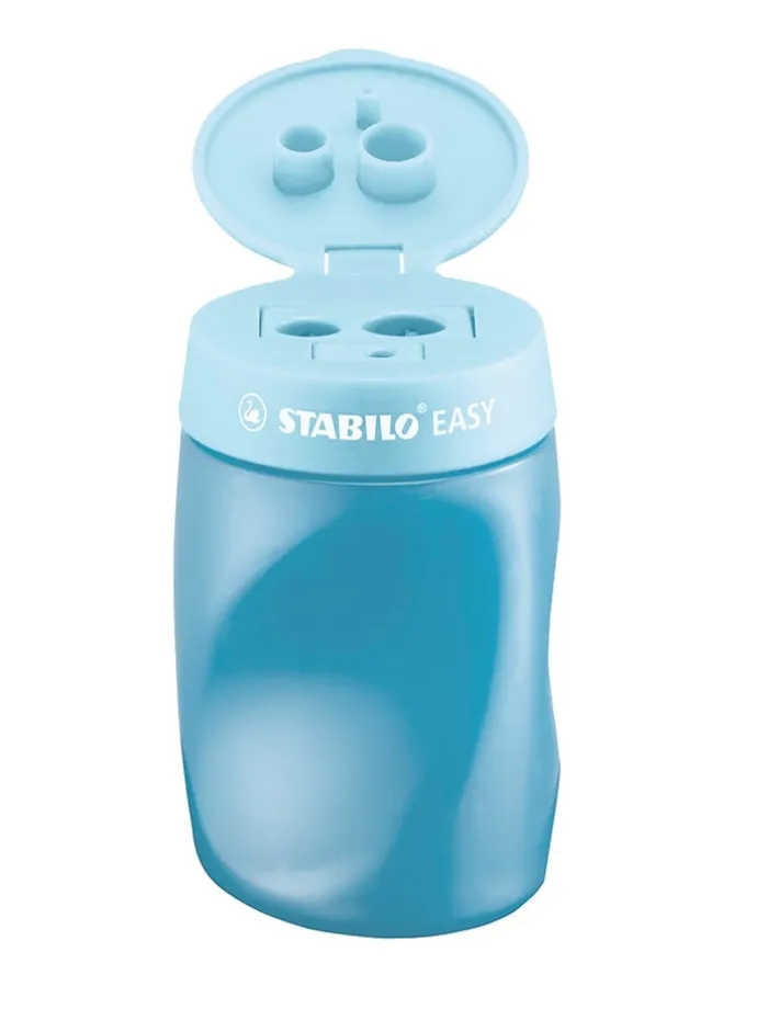 Ergonomischer Dosenspitzer - Rechtshänder "STABILOEASYsharpener-3in1"- Blau