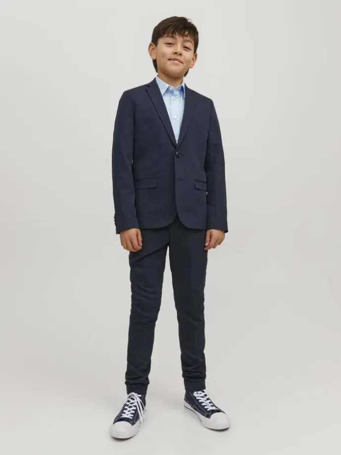 2er-Pack Einreihiger Blazer und Hose in Dark Navy
