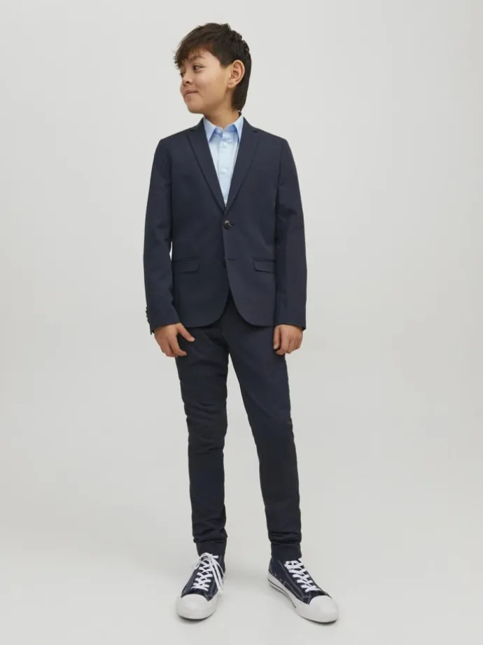 2er-Pack Einreihiger Blazer und Hose in Dark Navy