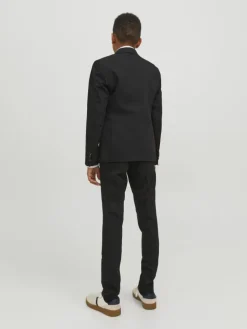 2er-Pack Einreihiger Blazer und Hose in Black