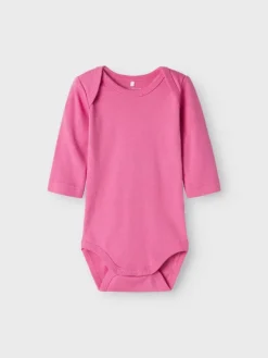 3er-Pack Strampler in Ibis Rose