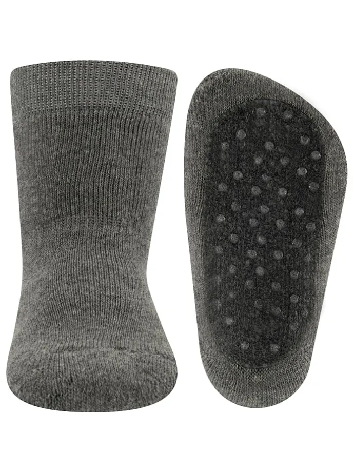 2er-Set: ABS-Socken in Schwarz/ Grau