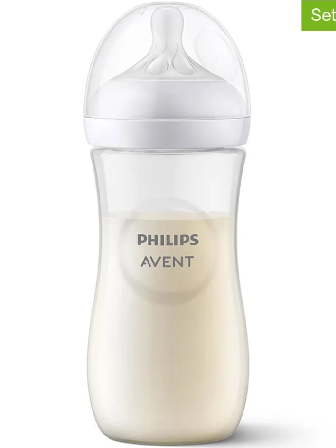 2er-Set: Babyflaschen "Natural Response" - 330 ml