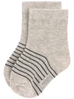 3er-Set: Babysocken in Beige/ Grau/ Anthrazit