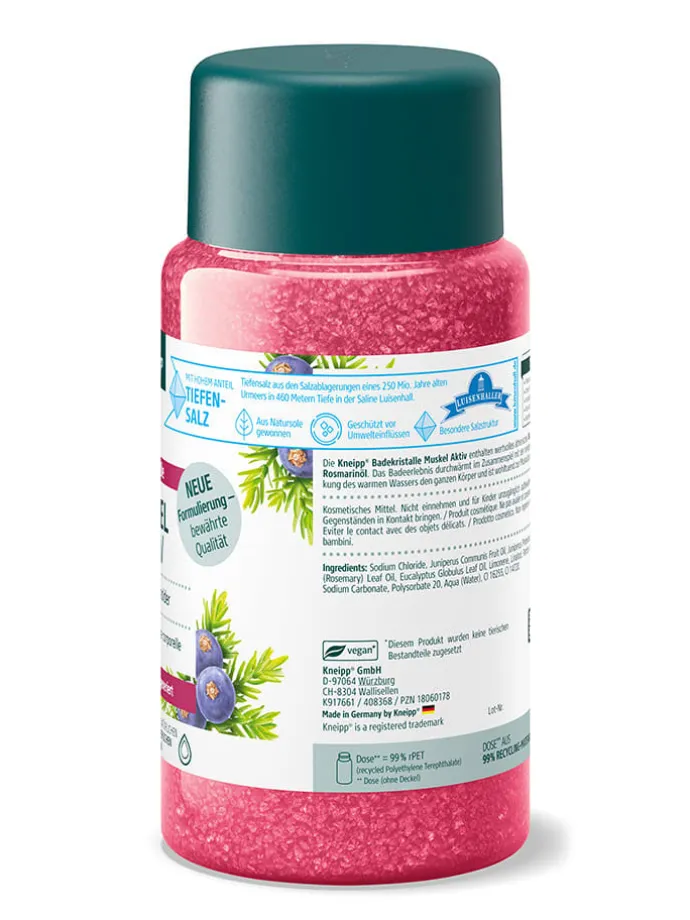 2er-Set: Badekristalle "Muskel Aktiv", je 600 g