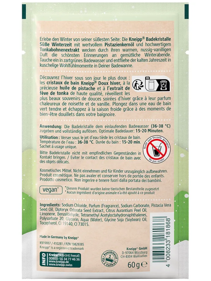 12er-Set: Badekristalle "Süße Winterzeit", je 60 g