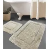 2er-Set: Badvorleger in Beige
