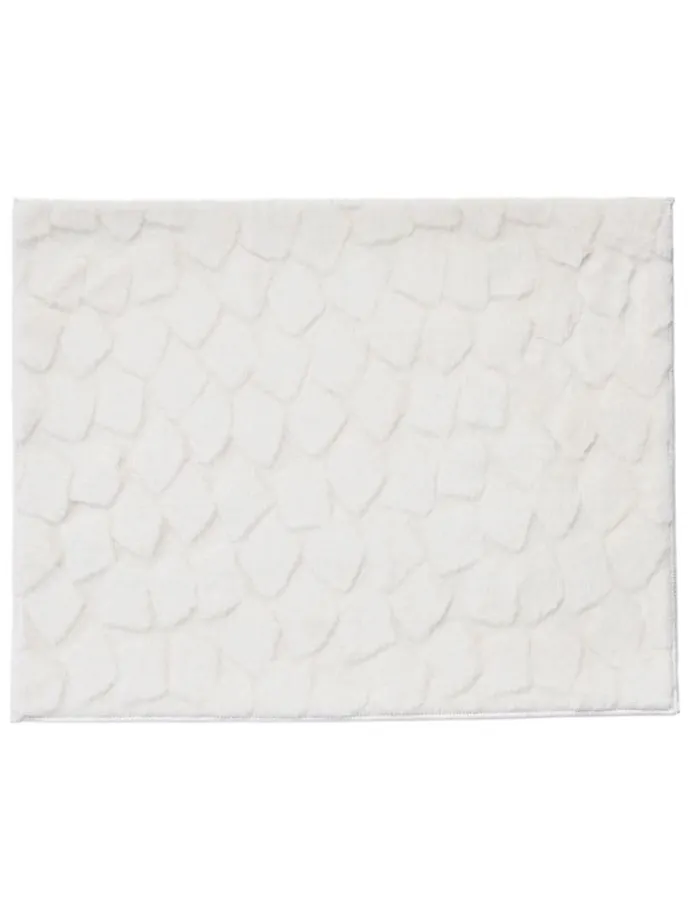 2er-Set: Badvorleger "Rabbit" in Creme