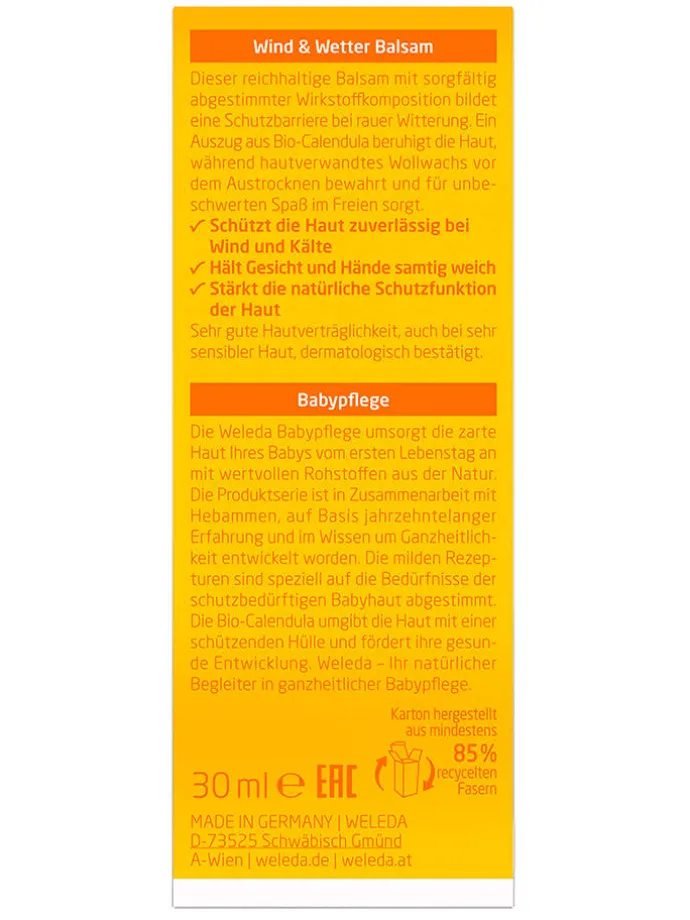 2er-Set: Balsam "Calendula Wind & Wetter", je 30 ml