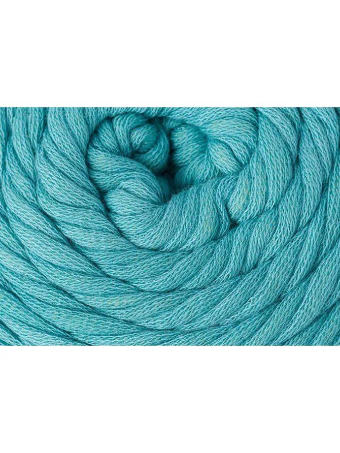 9er-Set: Baumwoll-Mixgarne ''Cotton Jersey'' in Türkis - 9x 100 g
