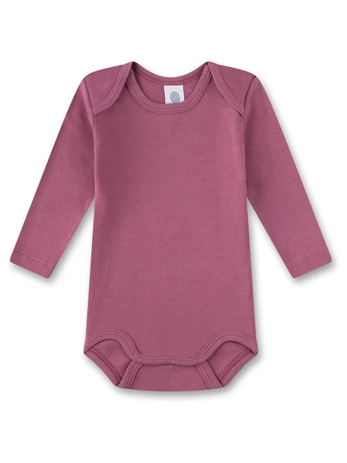 2er-Set: Bodys in Lila/ Beige