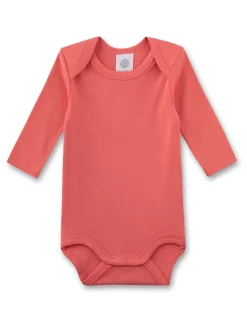 2er-Set: Bodys in Orange/ Weiß