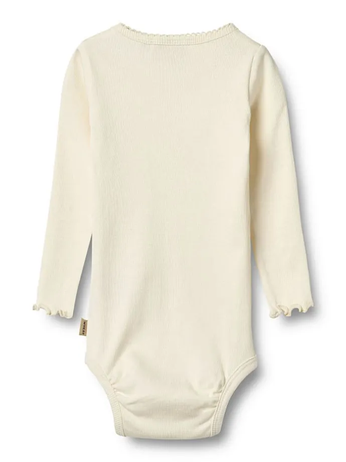 2er-Set: Bodys "Regitze" in Beige/ Orange