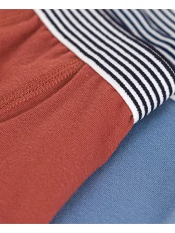 2er-Set: Boxershorts in Blau/ Rot