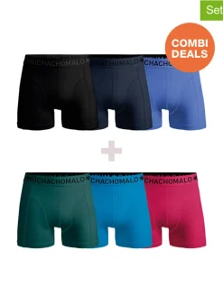 6er-Set: Boxershorts in Bunt