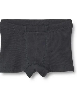 2er-Set: Boxershorts in Dunkelblau/ Taupe
