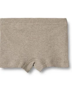 2er-Set: Boxershorts in Dunkelblau/ Taupe