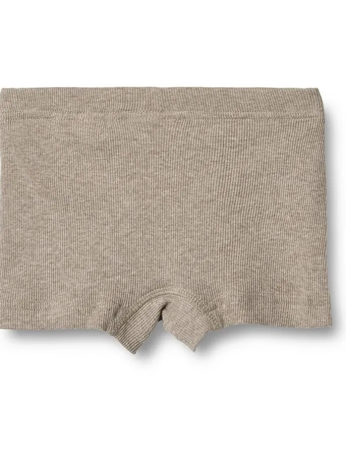 2er-Set: Boxershorts in Dunkelblau/ Taupe