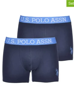 2er-Set: Boxershorts in Dunkelblau