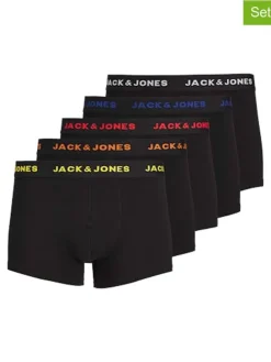 5er-Set: Boxershorts in Schwarz