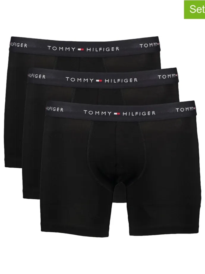 3er-Set: Boxershorts in Schwarz