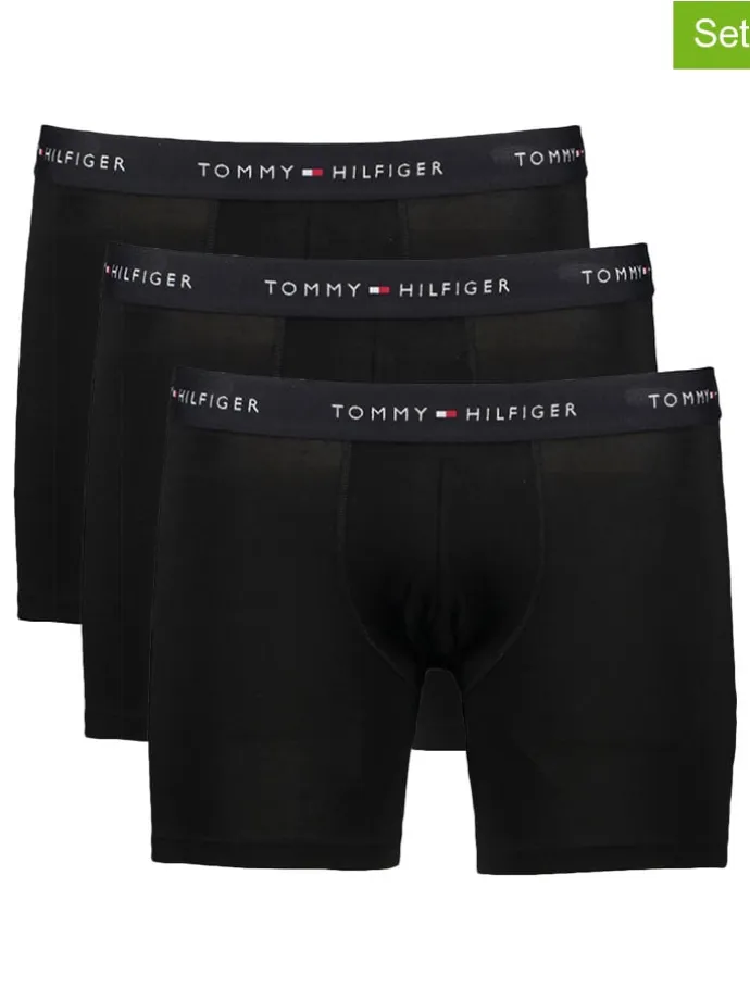 3er-Set: Boxershorts in Schwarz