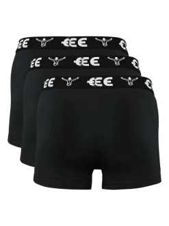 3er-Set: Boxershorts in Schwarz