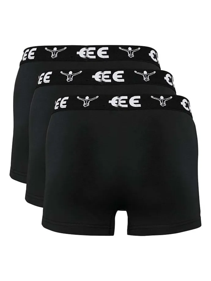 3er-Set: Boxershorts in Schwarz