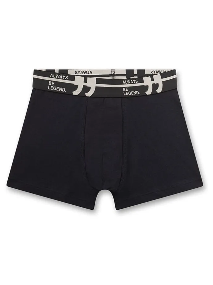 2er-Set: Boxershorts in Schwarz/ Khaki
