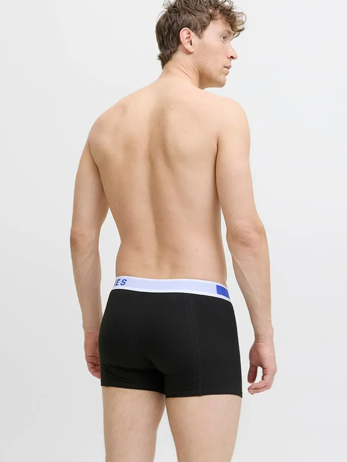 3er-Set: Boxershorts "Jaceaston" in Schwarz/ Blau/ Khaki