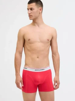 3er-Set: Boxershorts "Jackayden" in Hellblau/ Schwarz/ Rot