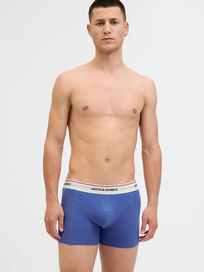 3er-Set: Boxershorts "Jackayden" in Hellblau/ Schwarz/ Rot