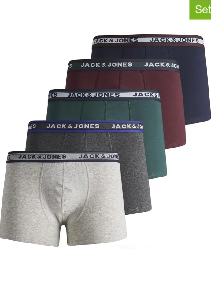 5er-Set: Boxershorts "Oliver" in Bunt
