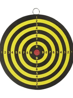 2er-Set: Dartspiele in Gelb/ Schwarz - Ø 15 cm