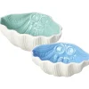 2er-Set: Dekoschalen in Blau/ Mint