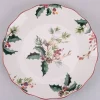 6er-Set: Dessertteller "Vintage Xmas" in Weiß/ Bunt - Ø 20 cm