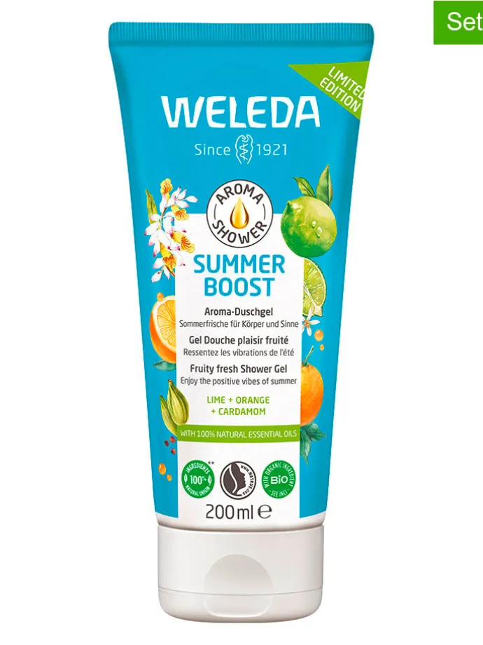 2er-Set: Duschgel "Aroma Shower Summer Boost", je 200 ml