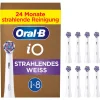 8er-Set: Ersatz-Bürstenköpfe "iO Radiant White" in Weiß