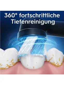 8er-Set: Ersatz-Bürstenköpfe "iO Ultimative Reinigung" in Schwarz