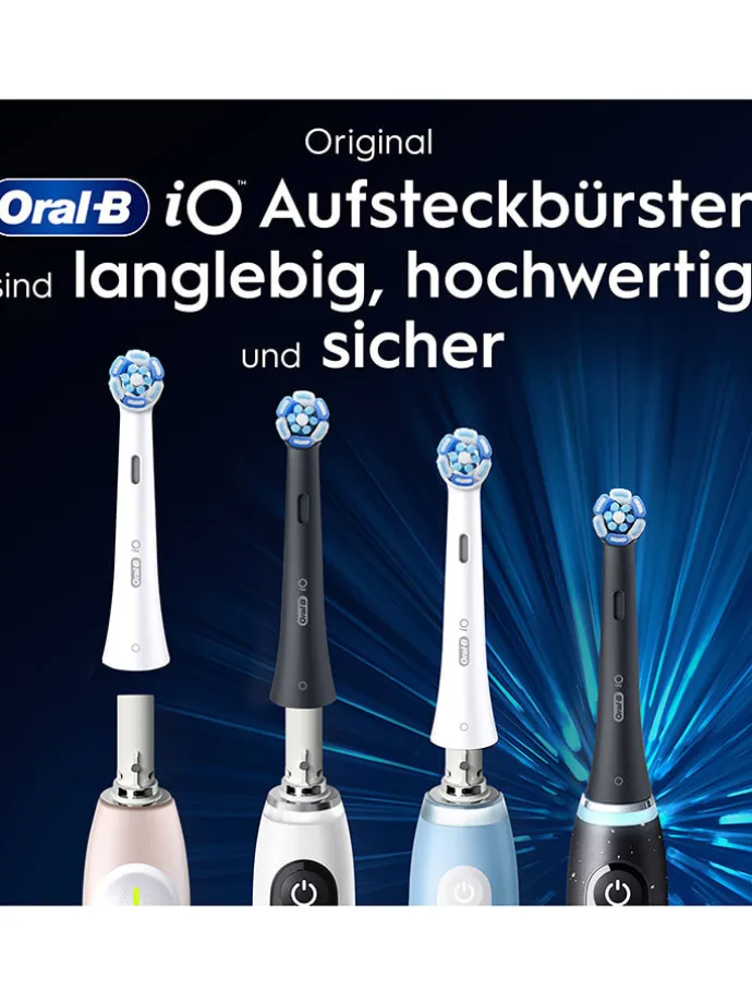 8er-Set: Ersatz-Bürstenköpfe "iO Ultimative Reinigung" in Weiß