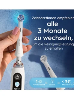 8er-Set: Ersatz-Bürstenköpfe