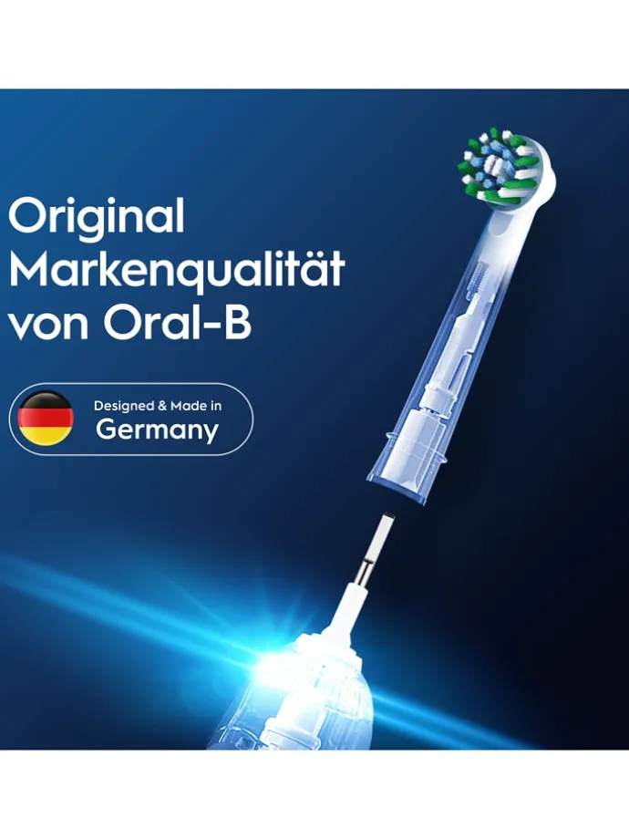10er-Set: Ersatz-Bürstenköpfe "Pro CrossAction" in Weiß