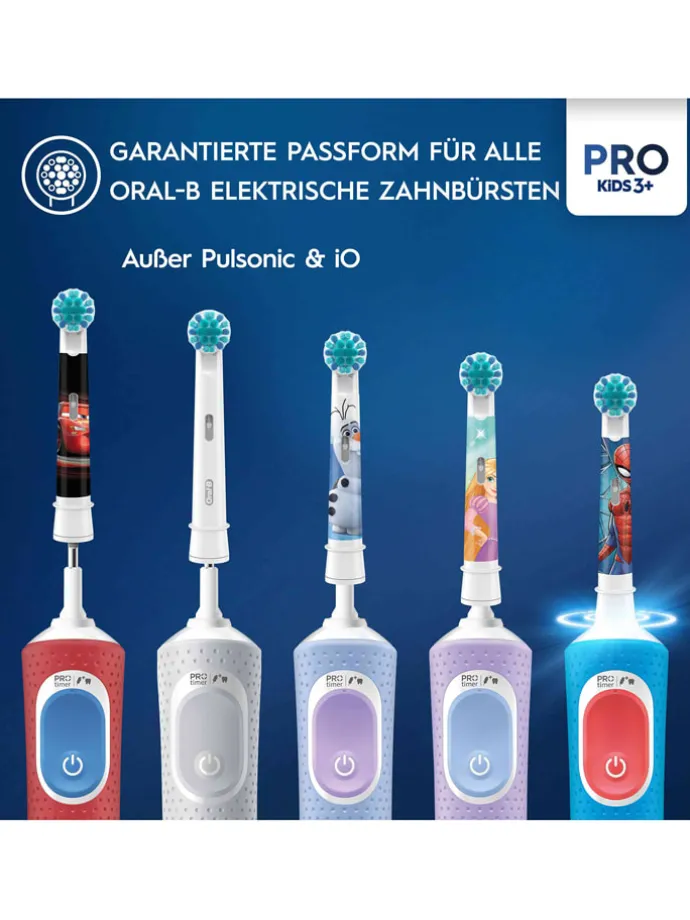 4er-Set: Ersatz-Bürstenköpfe "Pro Kids 3+"