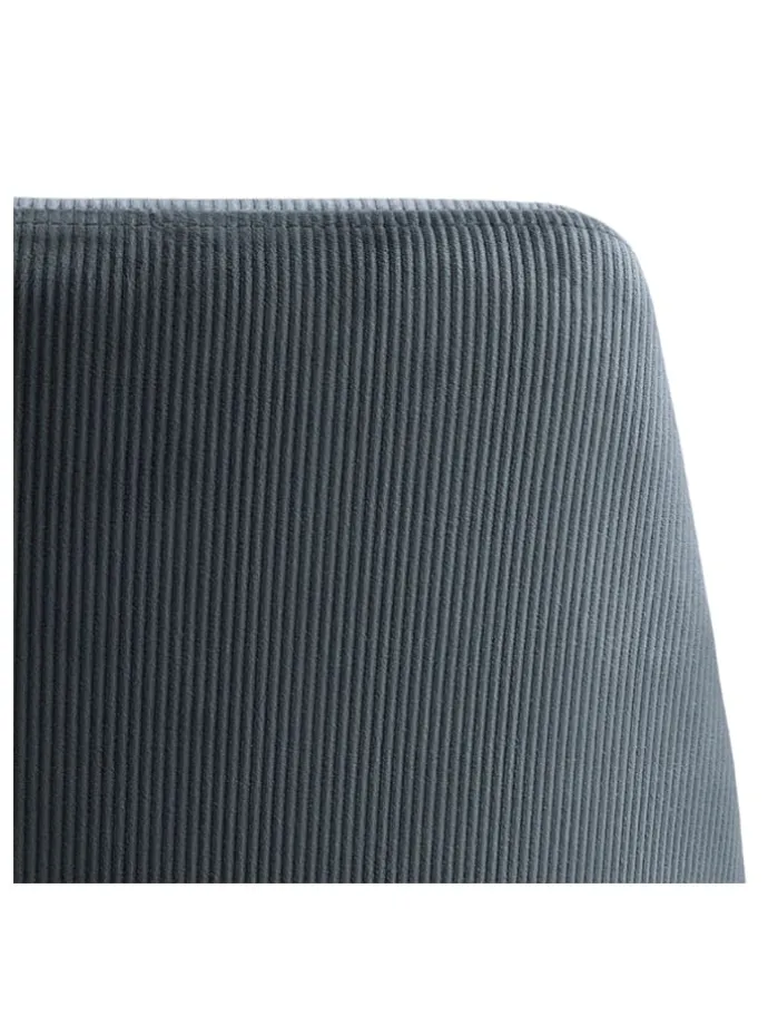 4er-Set: Esszimmerstühle "Ines" in Grau - (B)49,2 x (H)84 x (T)57,5 cm