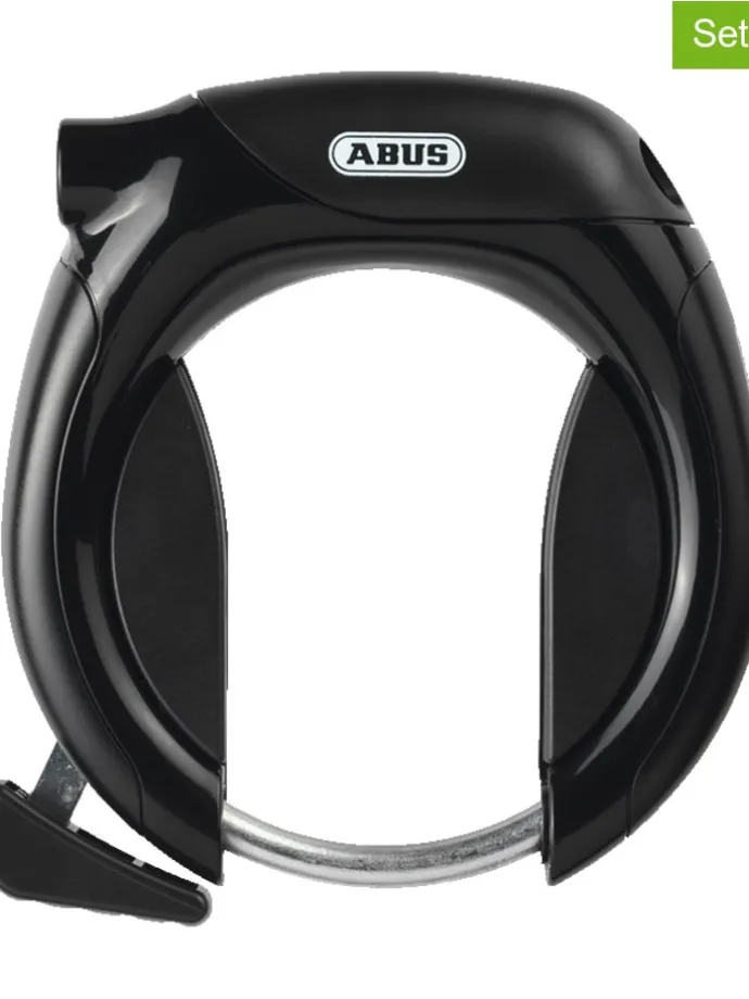 2er-Set: Fahrradschlösser in Schwarz
