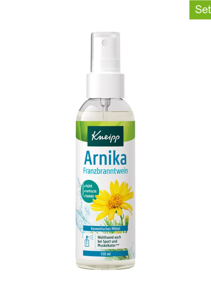 3er-Set: Franzbranntwein "Arnika", je 150 ml