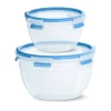 2er-Set: Frischhaltedosen "Clip & Close" in Blau