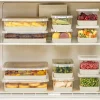 12er-Set: Frischhaltedosen in Grau/ Transparent