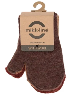 3er-Set: Fästlinge in Dunkelbraun/ Camel/ Bordeaux